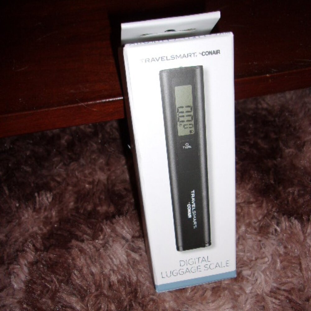 Travel Smart Digital Luggage Scale Black New